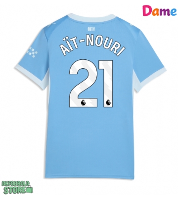 Manchester City Rayan Ait-Nouri #21 Replika Hjemmebanetrøje Dame 2026-27 Kortærmet